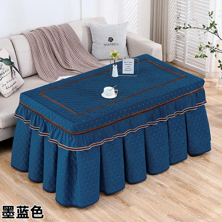 冬季新款独立套茶几罩加厚电炉子桌子烤火罩套电暖炉罩套电炉罩