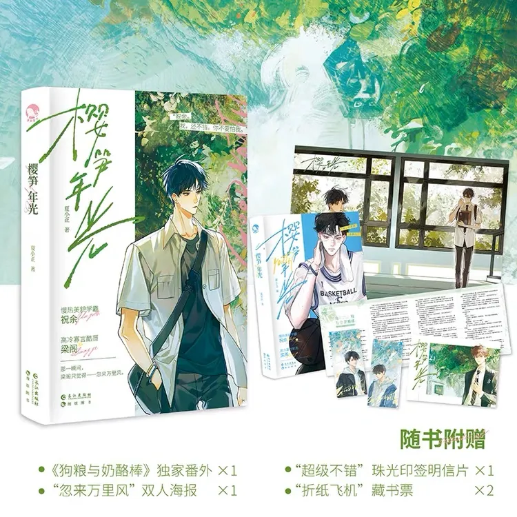 漫娱 樱笋年光上 夏小正 糖精校园治愈甜文 学霸vs学渣 实体小说