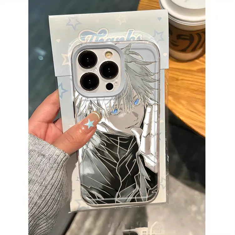 欧克里里蓝眼睛五条悟太空壳phone15苹果手机壳华为vivo小米oppo