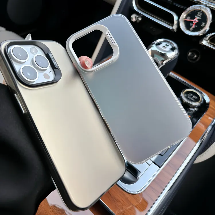 情侣IMD高级纯色iphone15promax/13苹果14手机壳vivo华为oppo简约