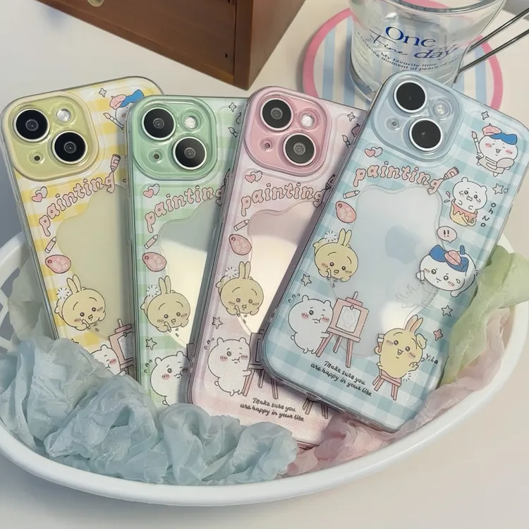 欧克里里格子乌萨奇适用iphone17/16苹果14手机壳13华为vivo小米