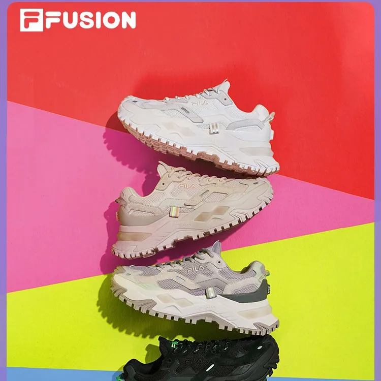 【fila】FUSION硬糖女鞋低帮ins时尚百搭厚底潮流老爹鞋T12W135211