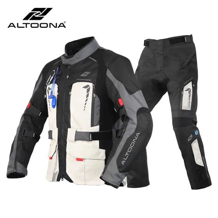 Altoona/安途纳摩托车重型拉力套装防风防水男女防摔四夏季骑行服
