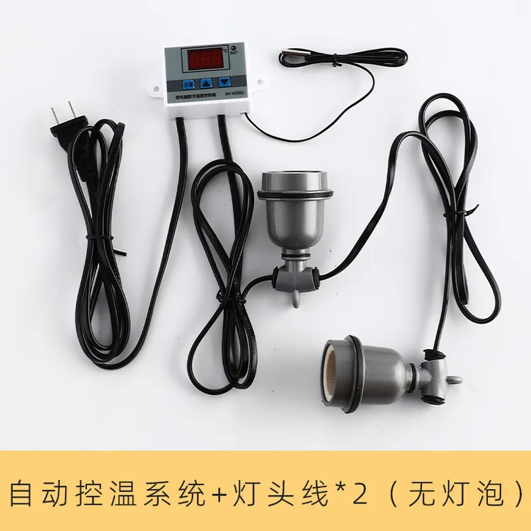 芦丁鸡育雏保温灯小鸡养殖智能温控器芦丁鸡保温灯自动控温恒温灯