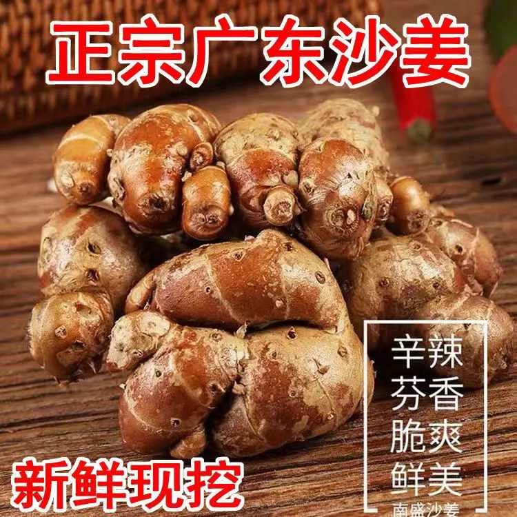 5斤新鲜沙姜粤菜广东白切鸡配料三奈山奈半斤姜苗包邮姜种子10克