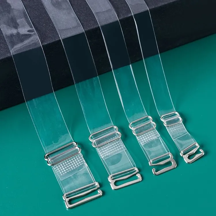 隐形透明肩带内衣带隐形带文胸肩带女防滑无痕一字领吊带胸罩带子