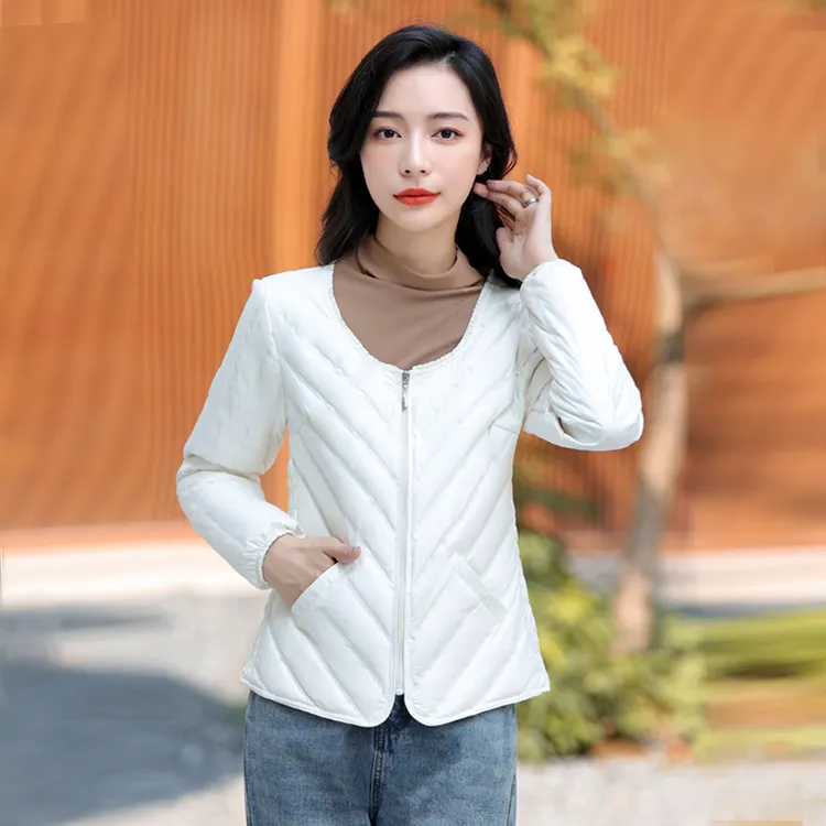 2025秋冬新款羽绒内胆女轻薄修身妈妈内搭显瘦贴身保暖打底羽绒服