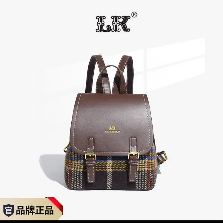 2024爆款通勤潮流外出百搭双肩包轻奢高档女士休闲小包包时尚轻便