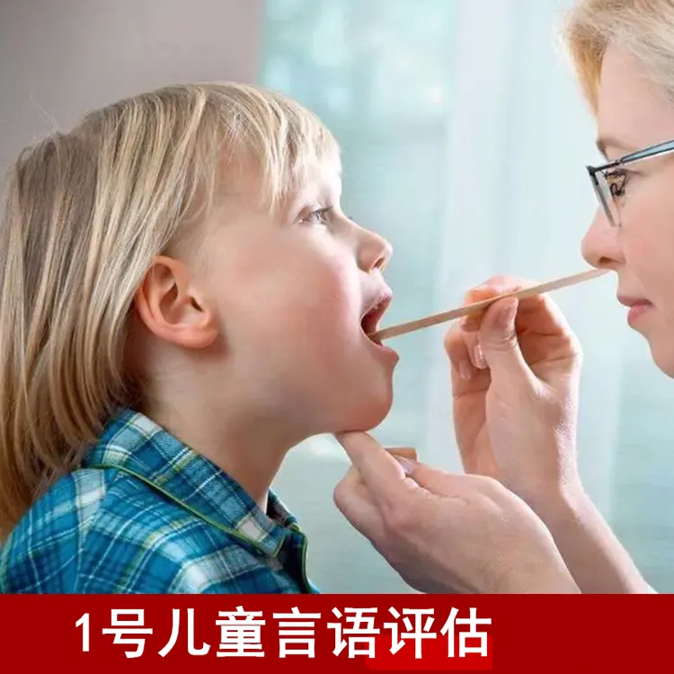 儿童言语认知评估构音口肌训练语言发育迟缓教学感统说话发音不清