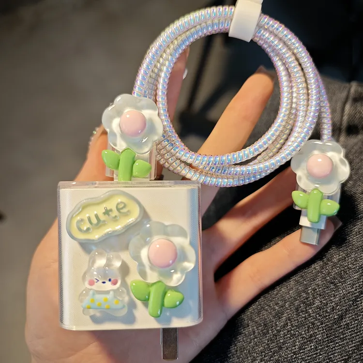 华为冰糖100W充电器数据线保护套适用于nova14/nova14Pro/Pura80