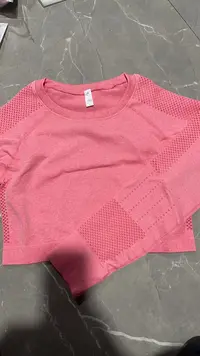 6316断色断码女款运动瑜伽长袖