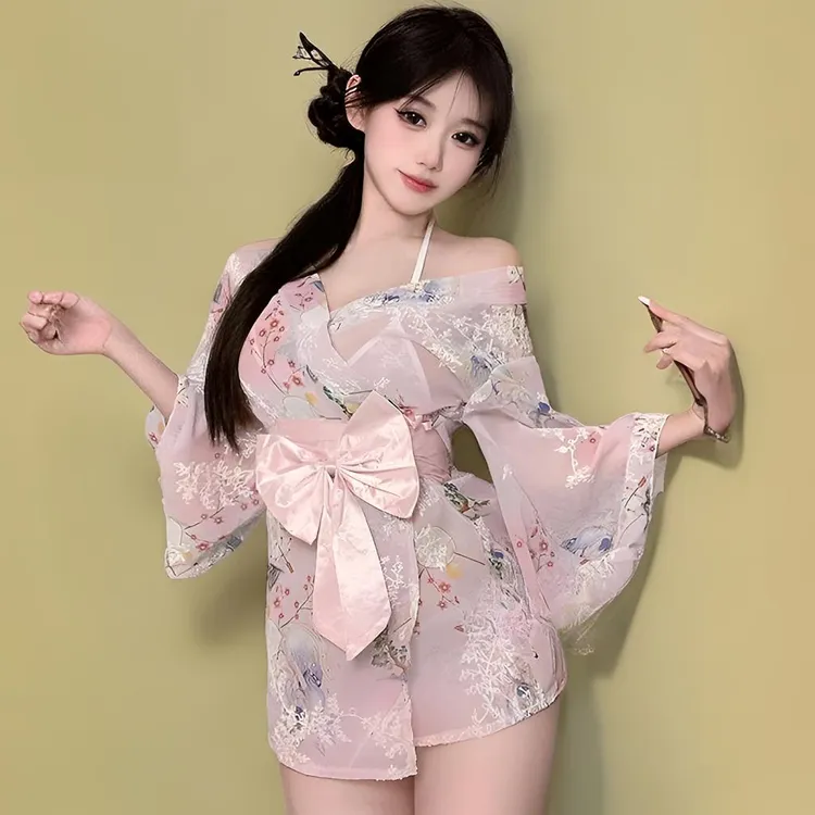 公主纯欲性感睡衣甜美辣妹制服诱惑制服女装套装古风qq小睡裙爆款