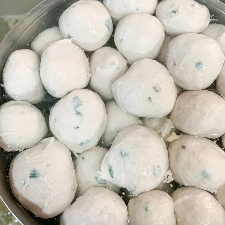 潮汕苦刺心猪肉丸 2斤起拍