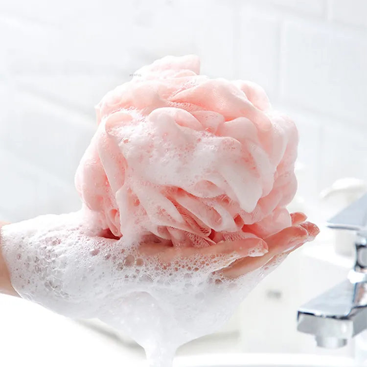 大号不散洗澡球沐浴球柔软浴花球浴花澡浴球花男女洗澡泡澡球