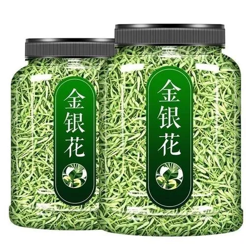 金银花新货农户山里采摘的带绒毛的金银花泡水喝冲泡营养优选清凉