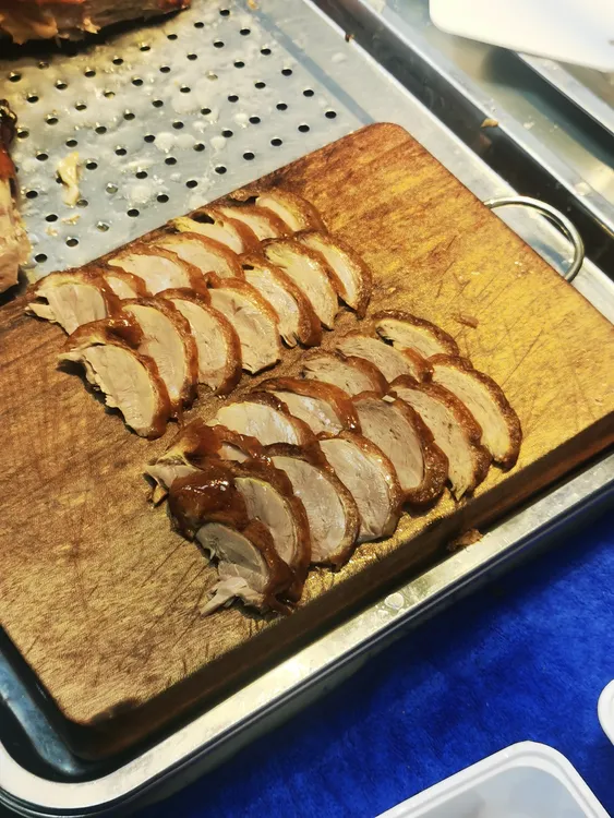烤鸭店专用实木片鸭板