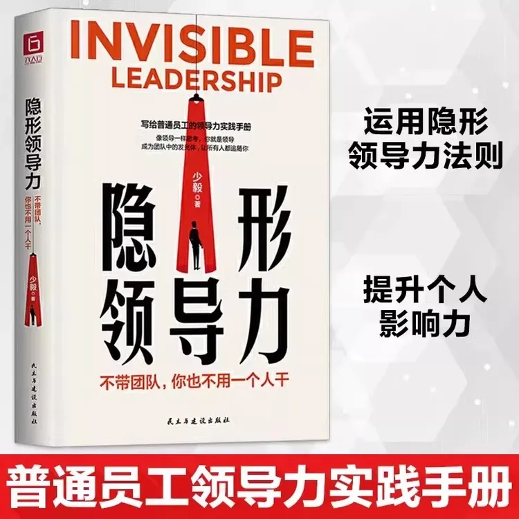 隐形领导力 不带团队你也不用一个人干 企业领导管理类方面的书籍