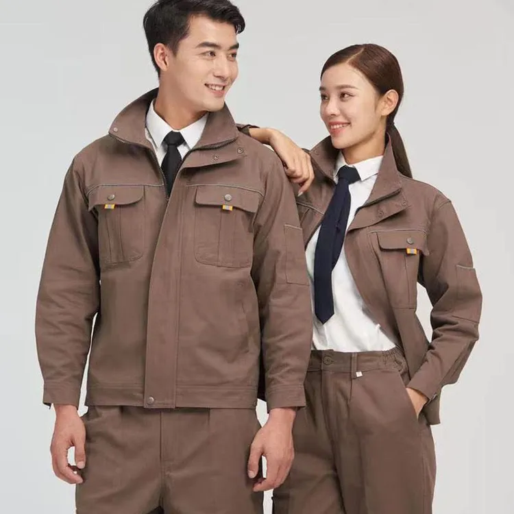 春秋长袖套装工装制服上衣保暖汽修秋季工服防烫裤子厂服