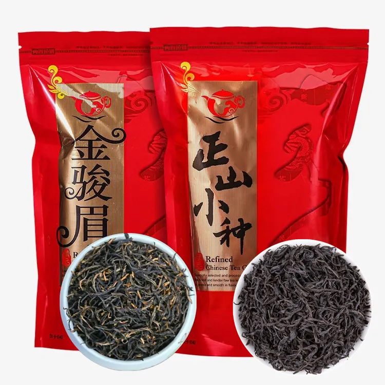 金骏眉 正山小种 茶叶红茶礼盒袋装装散装金俊眉 送礼500克