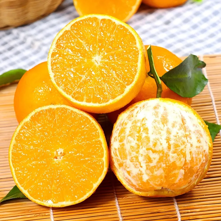 四川爱媛果冻橙酸甜可口皮薄多汁新鲜直发