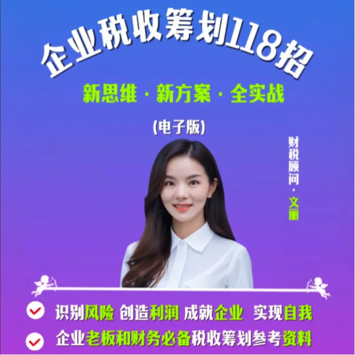 企业税收筹划118招