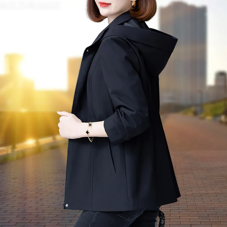短款外套女士春秋季2025新款爆款中年妈妈小个子时尚洋气减龄上衣