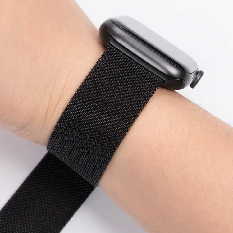 适用苹果手表带iwatch ultra2米兰尼斯表带applewatch s11/10磁吸