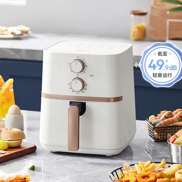 Midea/美的多功能空气炸锅烧烤大容量智能家用空气炸锅MF-KZE4002