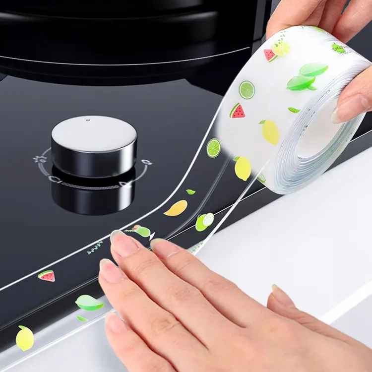 【新疆包邮哥】厨房水槽防水贴纸防霉潮防油台面浴室卫生间美缝贴