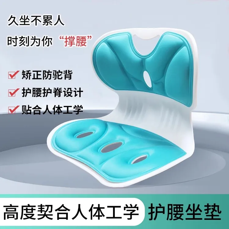 【新疆包邮哥】久坐护腰矫正坐姿坐垫大办公室座垫支撑腰部学生靠垫