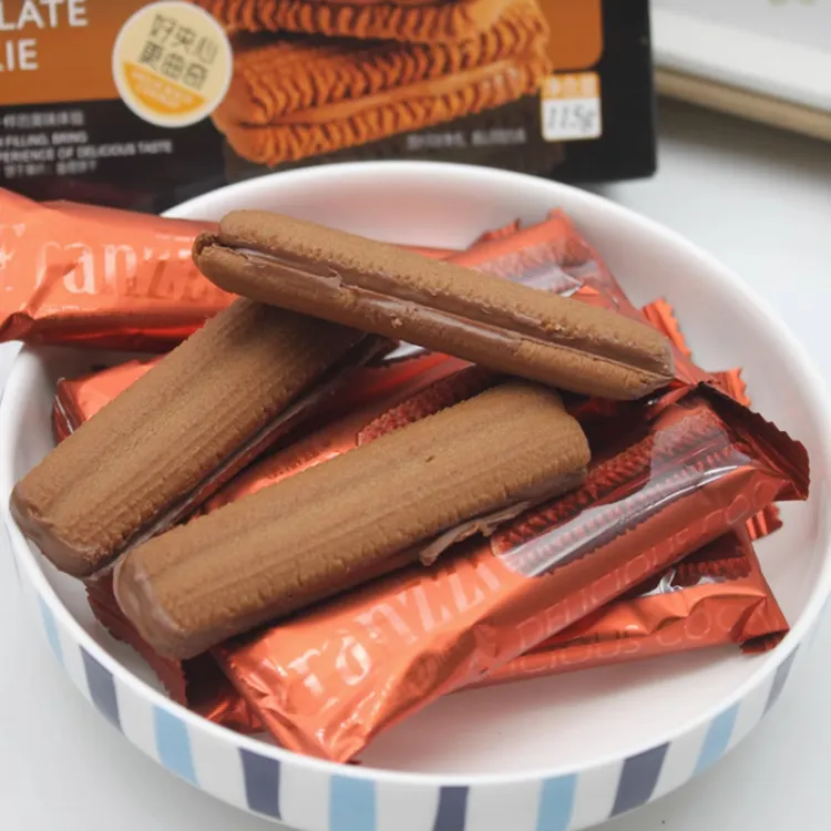 法丽兹夹心曲奇饼干巧克力酸奶抹茶芝士香草休闲零食小吃食品盒装