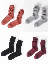 老白家袜子新款堆堆袜女装女袜