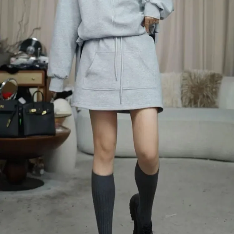 infobyfive2025春新款女装半身裙四代口袋半身裙2DH2305