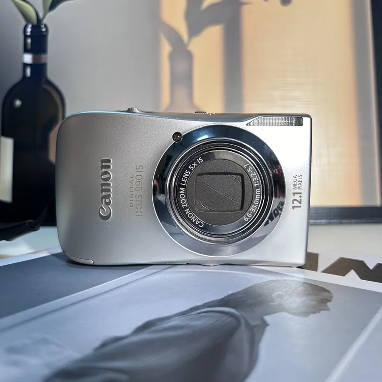 95新 Canon/佳能 ixus 990 is 1210万像素5倍变焦 ccd数码相机