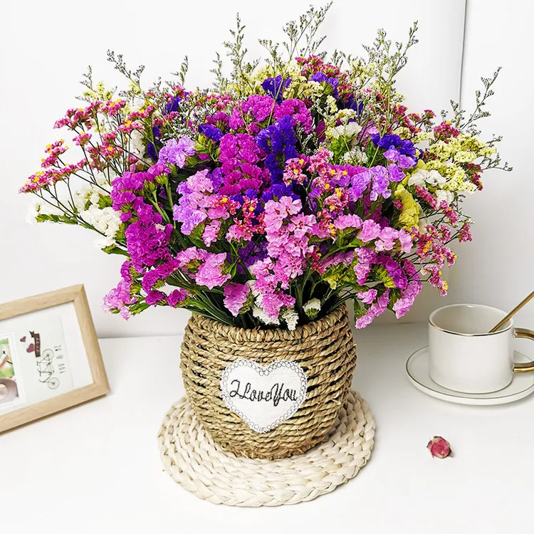 勿忘我【30枝花+送花篮】鲜花花束发货真花客厅干花真花风干