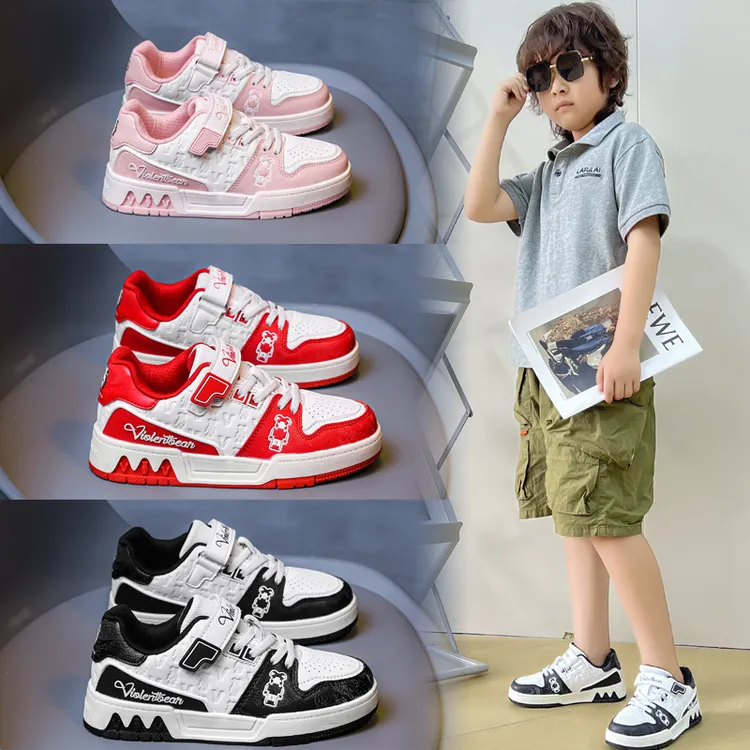 Violentbear/暴力熊【26-35】男女童夜光透气潮流ins板鞋亲子鞋268