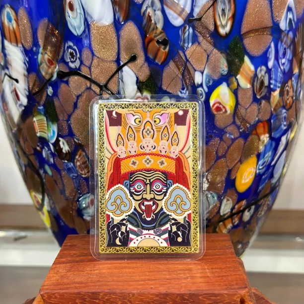 【圣梵阁】扎基拉姆彩绘金卡创意手机卡