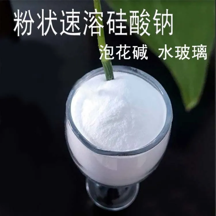 粉状速溶硅酸钠 泡花碱 水玻璃 水泥腻子涂料固化增粘硬硅酸钠粉