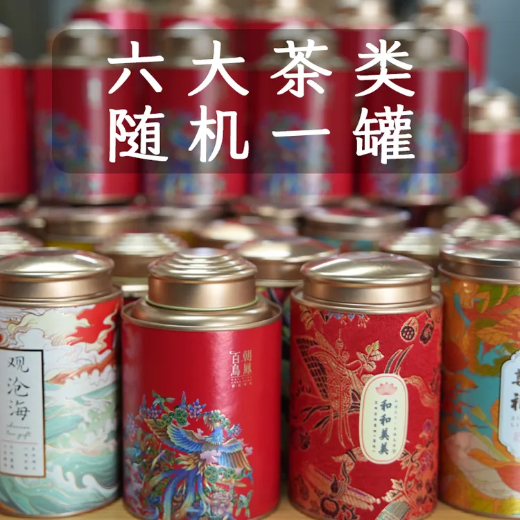 惊喜随机一罐福鼎白茶武夷岩茶正山小种随机发货介意勿拍