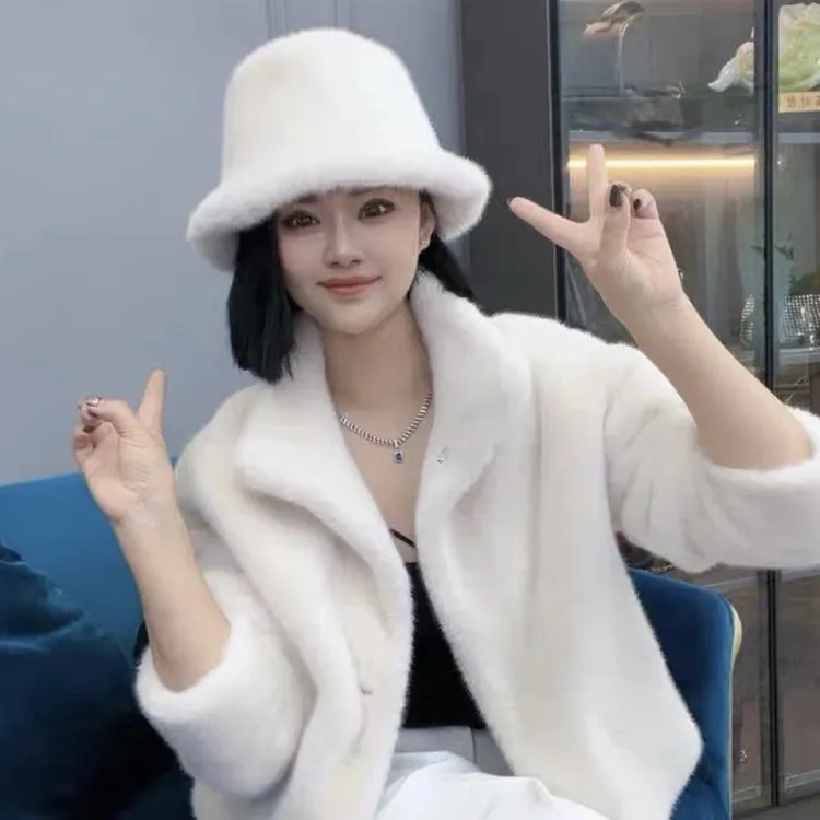 时尚立领秋冬厚外套上衣女外套网红百搭宽松短款保暖短外套韩版