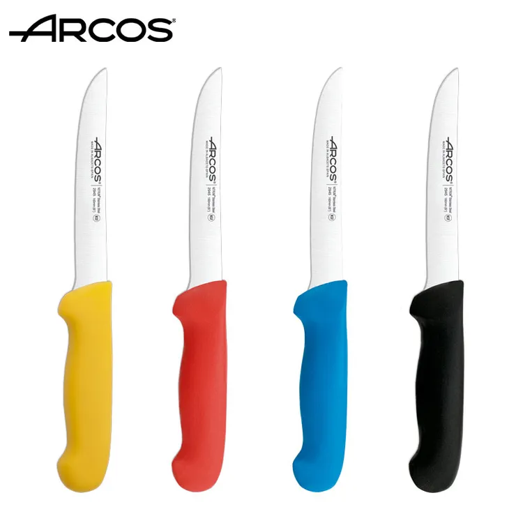 双十一ARCOS西班牙进口彩柄剔骨刀分割刀屠宰刀剥皮刀15-13cm