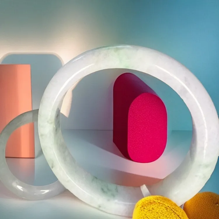 天然翡翠手镯A货女款精美飘绿