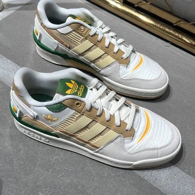正品Adidas阿迪达斯三叶草FORUM EXHIBIT LOW男女休闲板鞋ID2562