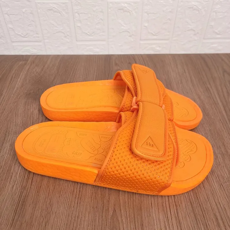 Adidas阿迪达斯 三叶草 PW菲董联名BOOST 缓震防滑舒适拖鞋FV7261