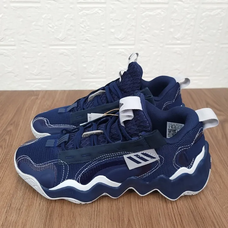 正品Adidas阿迪达斯男款百搭防滑耐磨运动实战篮球鞋GZ2386