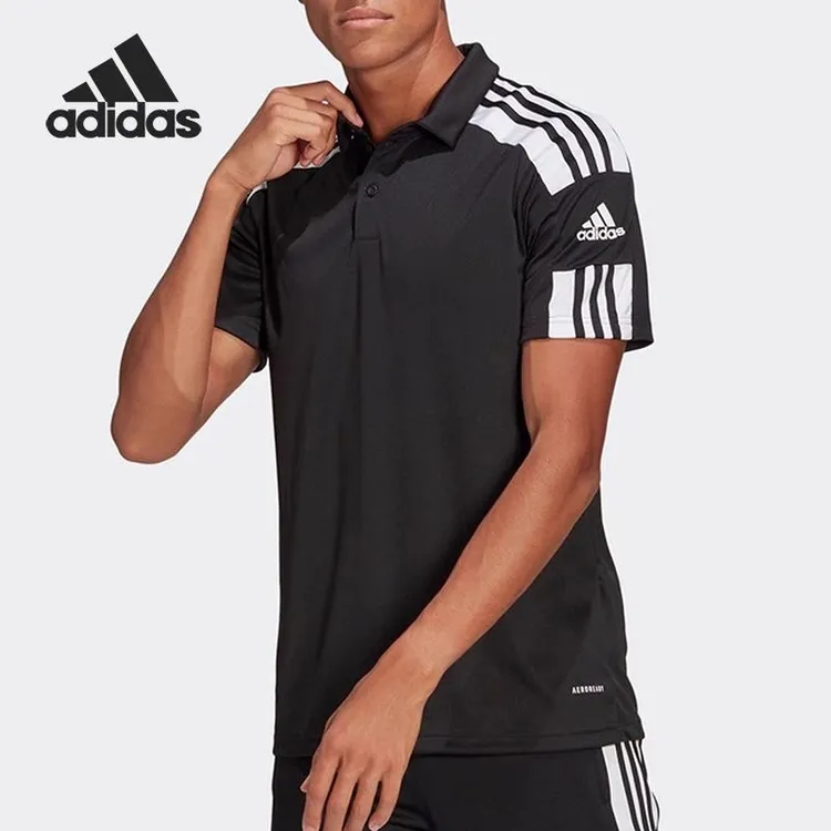 （直播断码专属）Adidas阿迪达斯男款透气速干足球训练polo衫GK9556