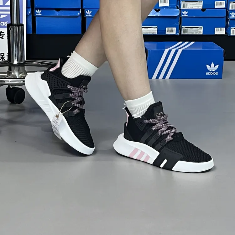 Adidas 三叶草 EQT BASK ADV 女款时尚百搭透气中帮休闲鞋 G54480