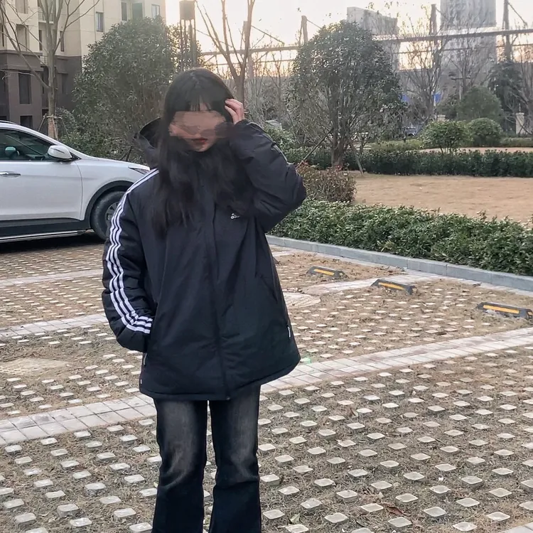 （直播断码专属）正品阿迪达斯男女款经典百搭运动连帽羽绒服HN2123