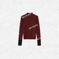  【极简小中领】muan定制半高领打底上衣简约高级女DG3-043