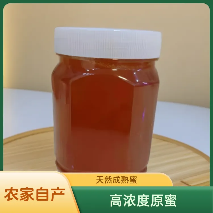 颐澜蜂华纯蜂蜜 农家自产天然纯正细腻成熟高浓度原酿蜜500克